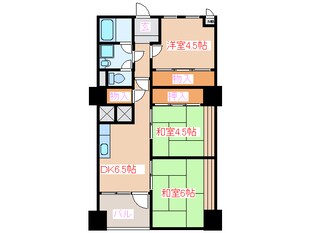 ネオプラザ北仙台(1026)の物件間取画像